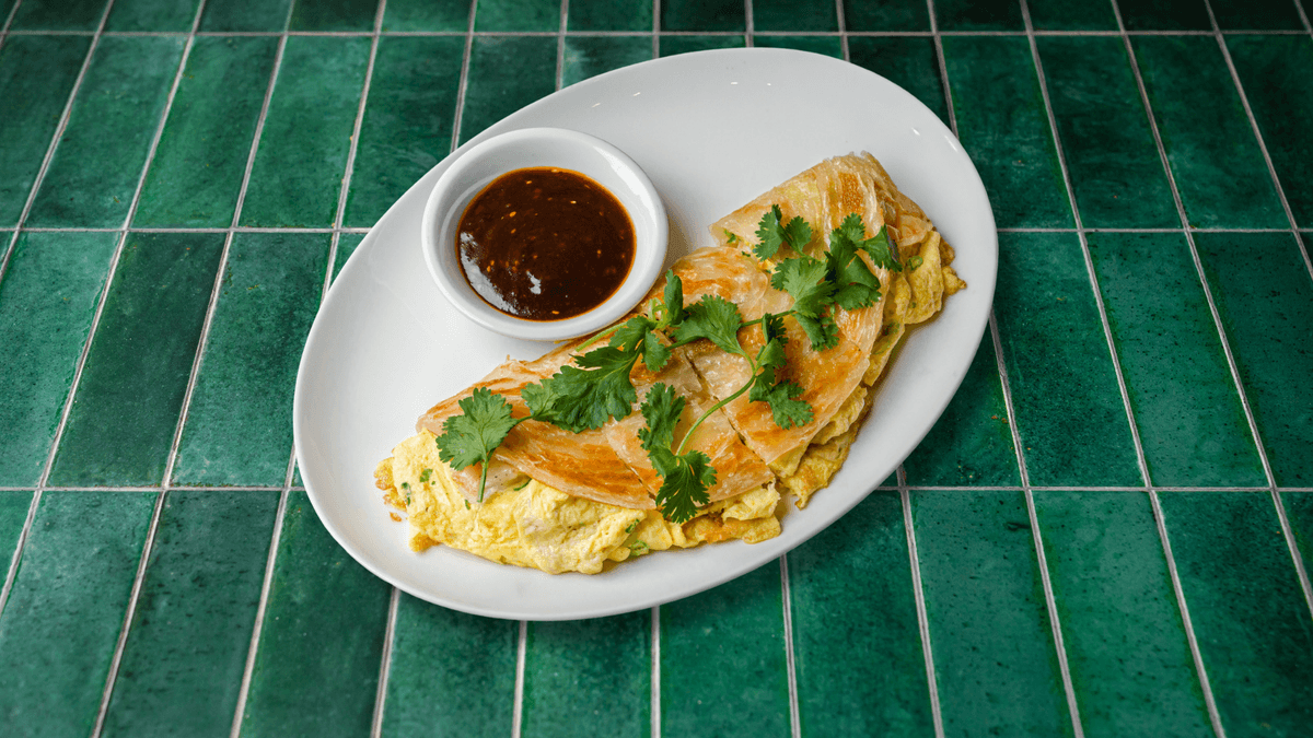 Egg Pancake with Shrimp menu item